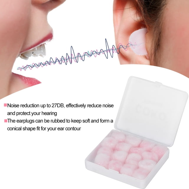 Wax Cotton Noise, Earplugs Adault Child Remote Control Door Reduction Waterproof Hearing Ear Plugs