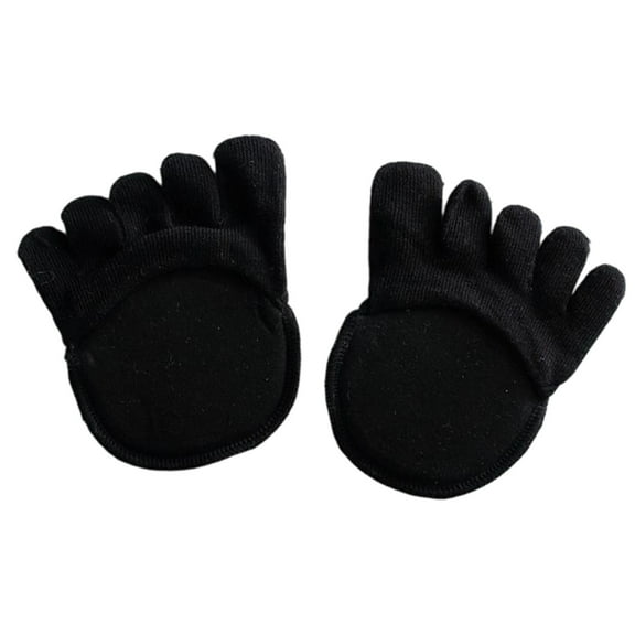 Bibifish Womens Socks Toe Topper Socks Ladies Summer Breathable No Show Liner Finger Half Non Invisible Separated Socks