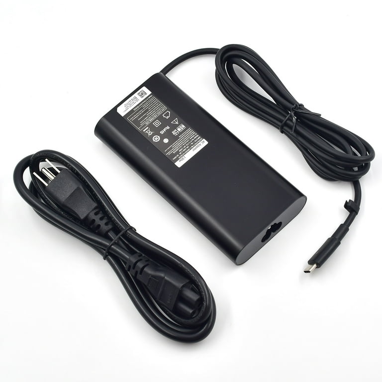 130W USB-C AC Adapter for Dell XPS 15 9500 9510 9575 2-in-1 17