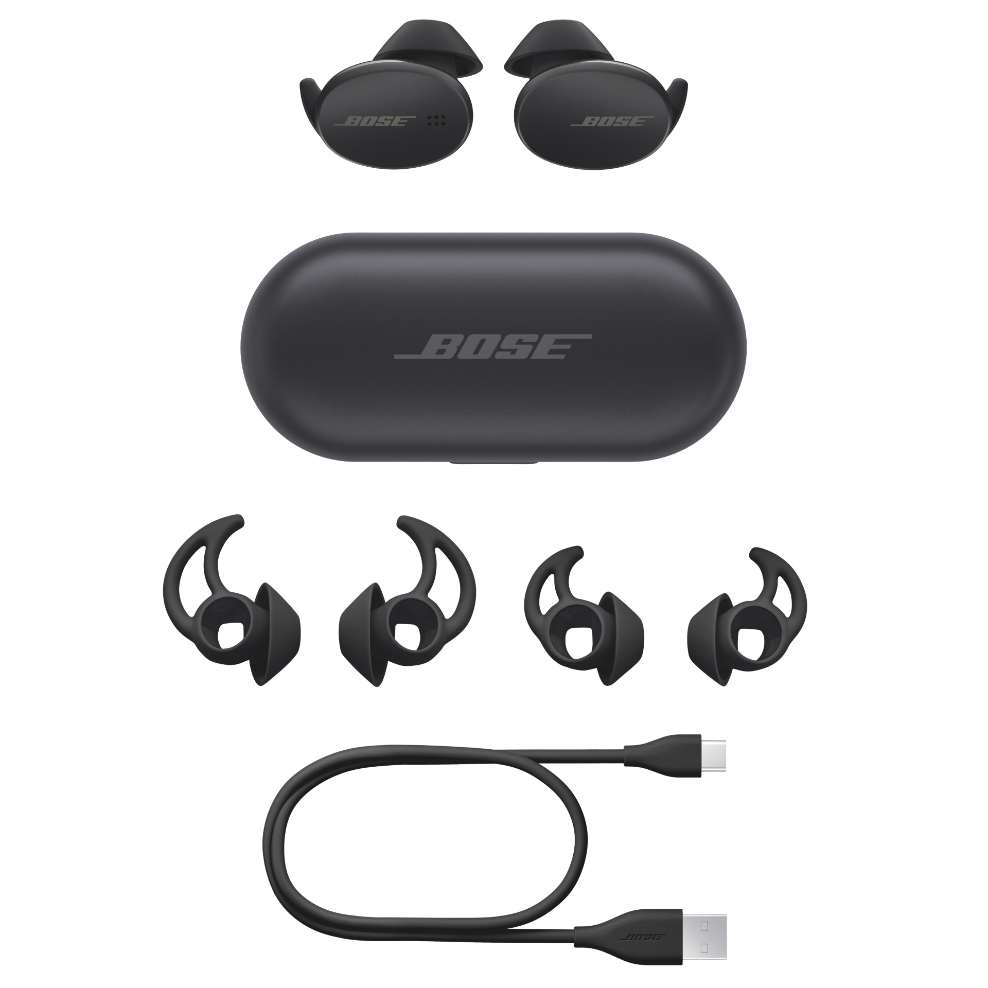 Bose Sport Earbuds True Wireless Bluetooth Headphones, Black - image 11 of 11