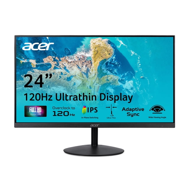 acer Monitor SB0 23.8" FHD 120Hz Panel IPS 1ms AdaptiveSync