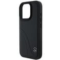 thumbnail image 4 of Mercedes MB Curved Stitches Leather Case for iPhone 16 Pro Max 6.9" Black - MEHCP16X23RBCSK, 4 of 6