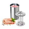 thumbnail image 6 of Cooking Utensils Set,Stainless Ham Maker Meat Cooker For Making Homemade Meat With Kitchen Meat Pressure Cookers Boiler Pot Pan Stove, 6 of 8