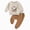 H266-Khaki, variant on TOWED22 Toddler Baby Boy Thanksgiving Outfit Print Crewneck Sweatshirt and Jogger Pants 2Pcs Clothes Set