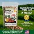thumbnail image 4 of ⭐ Gardenera Labs 13-13-13 Slow Release Granular Fertilizer – All Purpose Plant Food 13 13 13 for Outdoor Grass, Vegetables, Roses, Flowers, Shrubs, Trees. Lawns, Gardens, Potted Plants (12 OZ), 4 of 9