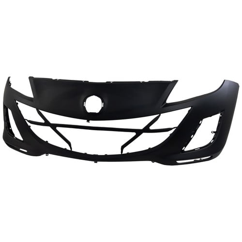 Front Bumper Cover For 2010 Mazda 3 Sedan w/ fog lamp holes Primed