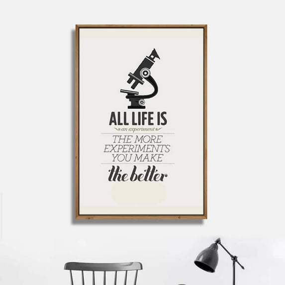 IDEA4WALL Framed Canvas Wall Art for Living Room, Bedroom Quotes Canvas Prints for Modern Home Decoration Ready to Hang