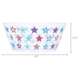 thumbnail image 5 of Stars Serving Bowl, Red/White/Blue, Patriotic by Way To Celebrate, 5 of 5