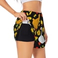thumbnail image 2 of Haiem Farm Goose Women's 2 in 1 Running Shorts - Lightweight Athletic Workout Gym Yoga Breathable Sports Shorts Liner with Phone Pockets-Small, 2 of 9