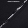 thumbnail image 4 of Zippered Satin Body Pillow Pillowcase, Silky Slip Cooling Body Pillow Cover, Long Side Hidden Zipper, 20 x 54 Inches, Black, 4 of 6