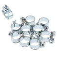 thumbnail image 2 of 10Pcs Mini Fuel Style Hose Clamp Adjustable Hose Clip For Petrol Pipe - Ø 13 - 15mm, 2 of 8