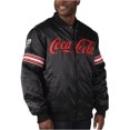 thumbnail image 1 of STARTER Veste Universitaire Coca-Cola pour Hommes, Noir, Moyen, 1 of 3