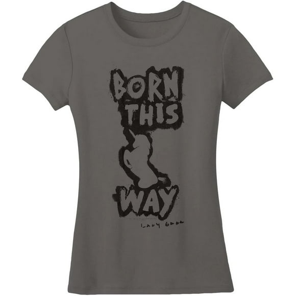 Lady Gaga T-Shirt pour Femme Né de Cette Façon
