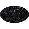 thumbnail image 3 of Ekena Millwork 20"OD x 1 5/8"P Baile Ceiling Medallion (Fits Canopies up to 3 1/4"), Hand-Painted Black Pearl, 3 of 7