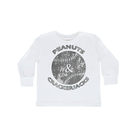 

Inktastic Peanut And Crackerjacks Gift Toddler Boy or Toddler Girl Long Sleeve T-Shirt