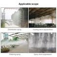 thumbnail image 3 of Kit de sistema de nebulización de 5M/10M, rociador de selva tropical con balcón curvado de 360 ​​grados para jardín Likrtyny Para estrenar, 3 of 9