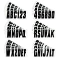 thumbnail image 5 of Hardline Products Blk350ec 3" Block Letter & Number Kit Solid Black, 5 of 7