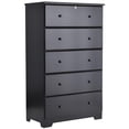thumbnail image 2 of Home Square 2-Piece Set with 5-Drawer Chest Dresser and 2-Drawer Nightstand, 2 of 15