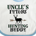 thumbnail image 4 of Inktastic Uncle Future Hunting Buddy Boys Boys Baby Bib, 4 of 4