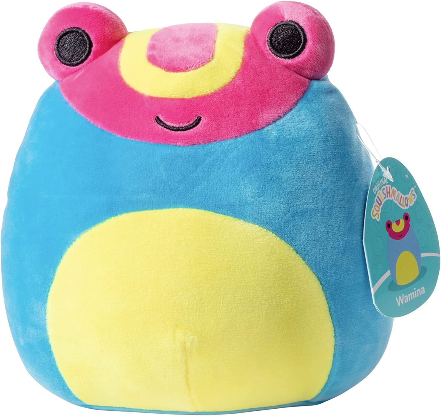 Squishmallows 8" Wamina The Blue Frog Official Kellytoy Adorable