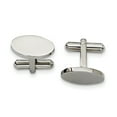 thumbnail image 1 of Stainless Steel Oval Cufflinks Cuff Link Collar Stay, 1 of 7