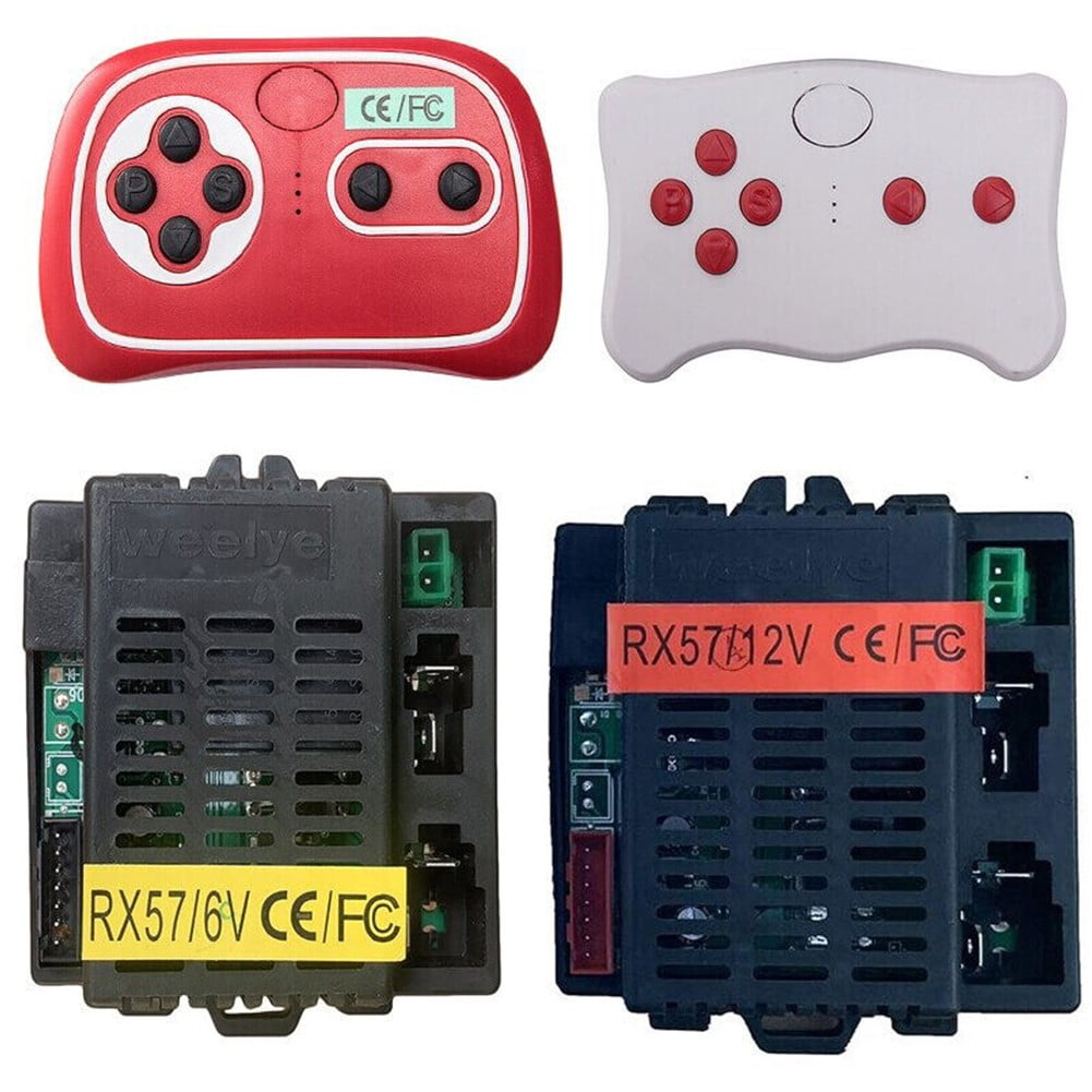 Weelye Rx57 6V 12V Receiver Ce/Fcc Kids Electric Car 2.4G Transmitter Tx10 Rc