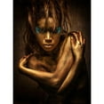 thumbnail image 3 of Siegart 19x24 Black Modern Framed Museum Art Print Titled - Golden Girl, 3 of 5