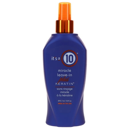 Staff Favorites: It's a 10 Ten Miracle Leave-In PLUS Keratin (Size : 10 oz)