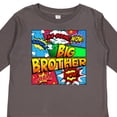 thumbnail image 4 of Inktastic Big Brother Comic Book Boys Long Sleeve Toddler T-Shirt, 4 of 5