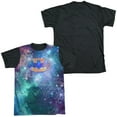 thumbnail image 2 of Batman Galaxy Symbol Unisex Adult Halloween Costume Sublimated T Shirt, 2 of 4