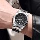 thumbnail image 2 of Reloj De Cuarzo Quartz watch Hombre My-002 Deportivo Xtellar plateado, 2 of 4