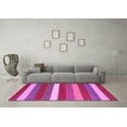 thumbnail image 3 of Ahgly Company Indoor Rectangle Oriental Pink Traditional Area Rugs, 6' x 9', 3 of 4