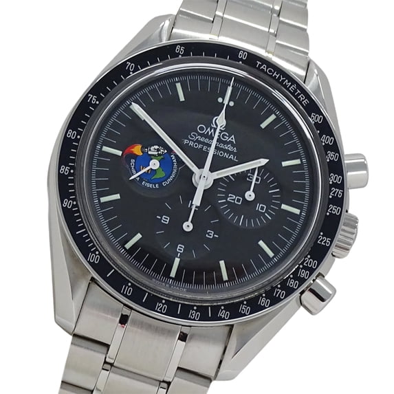 Pre-Owned Omega Speedmaster 3597.11.00 Men's Watch, Brand: Missions Apollo Chronograph, Manual...