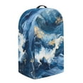 thumbnail image 4 of FKELYI Marble Blue Gold Print Blender Dust Cover with Handle Anti Splash Water Resistant Blender Mixer Protector Covers for Kitchen Appliance Dustproof Cover, 4 of 6