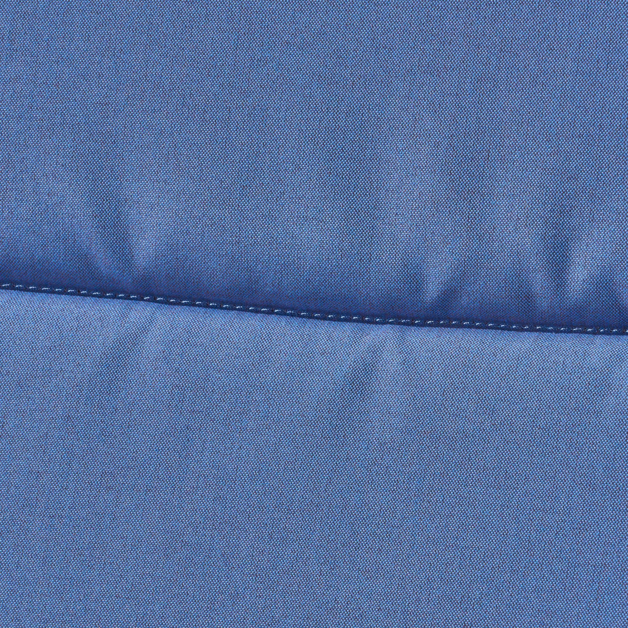 48.25" Navy Blue Solid Outdoor Patio Adirondack Chair Cushion