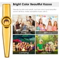 thumbnail image 2 of Yeacher Aluminum Alloy Kazoo Musical Instrument for Child Adult Beginner, 2 of 7