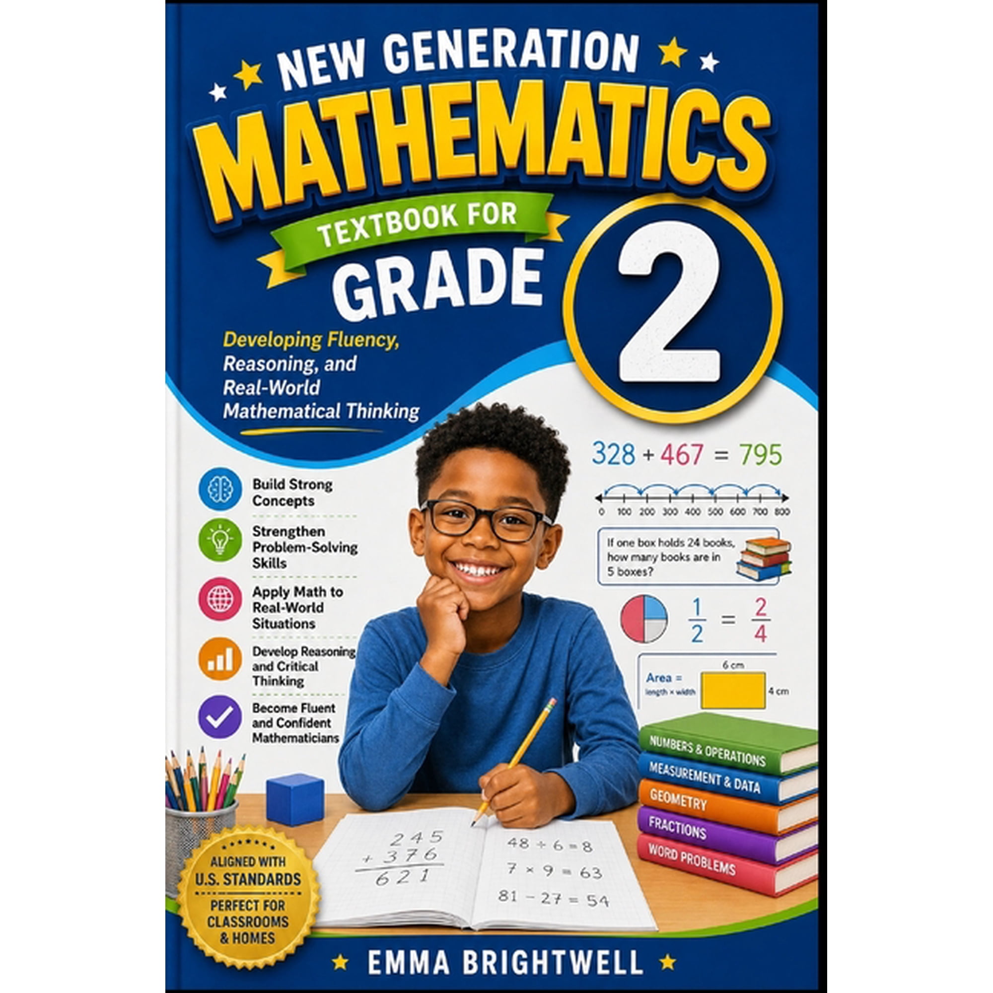 New Generation Mathematics Textbook for Grade 2: Developing Fluency, Reasoning, and Real-World Mathematical Thinking, (Paperback)