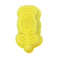 thumbnail image 4 of Cortadoras de galletas de plástico, moldes de galletas, plantas de flores, gadgets para galletas, 08 pasto Feliz Sencillez, 4 of 5