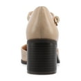 thumbnail image 4 of Journee Womens Evangeline Square Toe Stacked Heel Pumps, Widths Available, 4 of 9