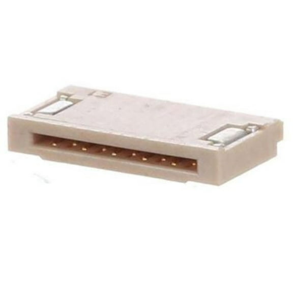 Pack of 4 0512811098 Connector 10 Position FFC, FPC Contacts, Top and Bottom 0.020 (0.50mm) Surface Mount, Right Angle : RoHS