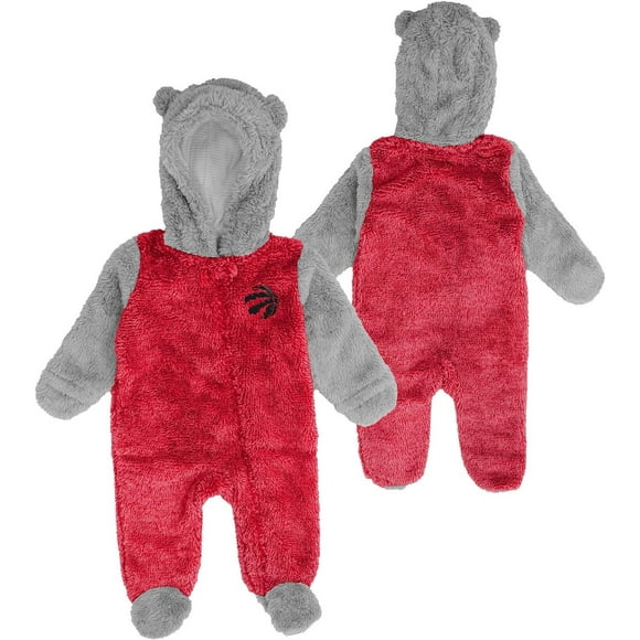 Combinaison en Molleton Teddy pour Nouveau-Né Raptors de Toronto pour Sieste de Match, Landau - Taille 3-6 Mois