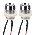 thumbnail image 3 of 10 diodos emisores de luz precableados de 24 V, cable de 20 cm y 10 mm con soporte de metal que indica cuentas de lámpara LED en línea, 3 of 8