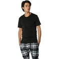 thumbnail image 3 of Members Only Men's 3PK Cotton Crew Neck T-Shirt - Black-BLACK-SMALL, 3 of 5