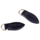 thumbnail image 3 of Tirador de cremallera de hoja Sunnimix 2Pcs Negro, 3 of 5