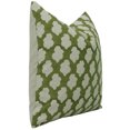 thumbnail image 2 of fabdivine Floral Block Print Pillow Covers Farmhouse Pillowcases Linen Cushion Case Decor for Home Sofa Couch Bed,14"X14",Green, 2 of 8