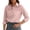 Pink, variant on Womens Loose Long Sleeve Shirt Fashionable Elegant Top for Daily Casual Wear Lightweight Flowy Blouse Spring Fall, Yellow, S