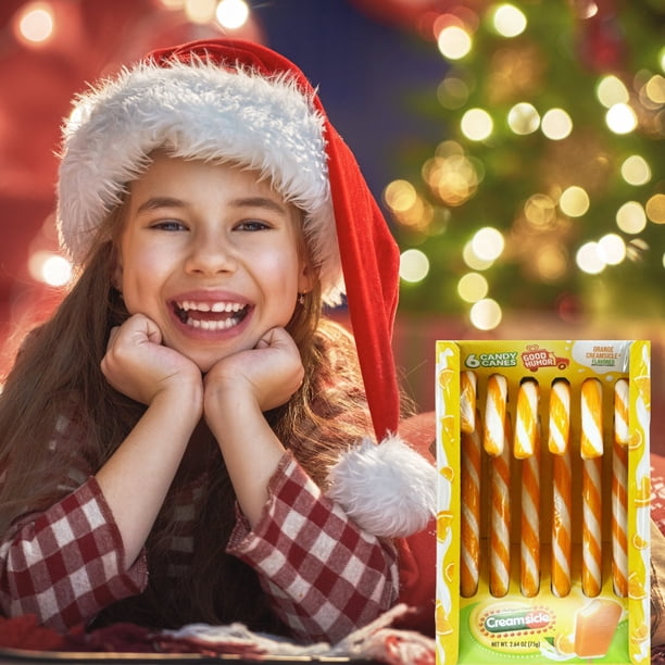 Flix Candy Creamsicle Peanut & Gluten-Free Candy Canes - Walmart