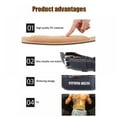thumbnail image 3 of Weight Lifting Belt Gym Exercise Workout Leather Padded Lumbar Back Support Men Women Powerlifting Bodybuilding Deadlift Squat Fitness Strength Training Equipment, 3 of 6