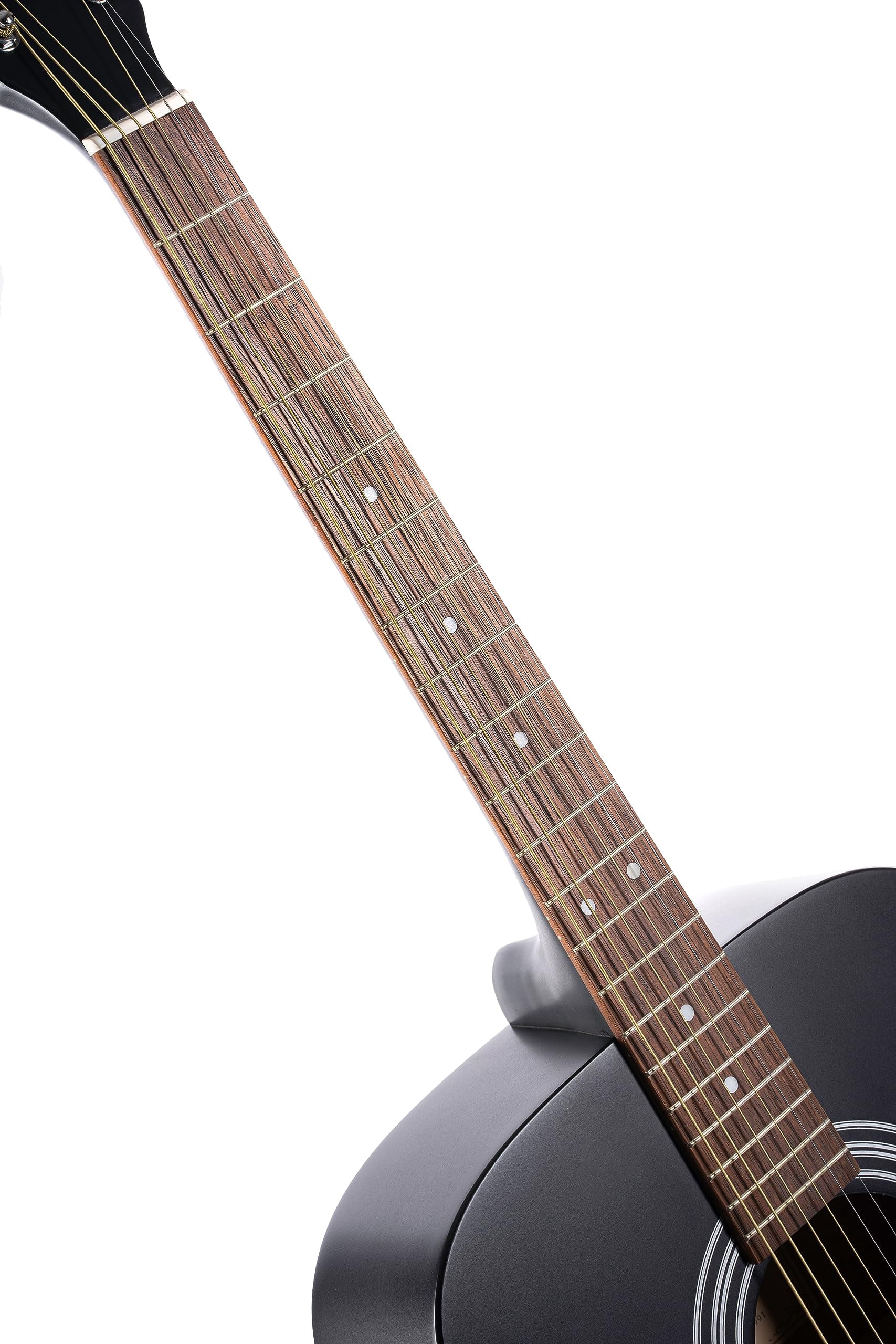 Cort AD810BKS Standard Series Dreadnought Acoustic Guitar - Black Satin