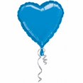 thumbnail image 1 of Amscan - Globo Supershape con forma de corazón en azul (Azul), 1 of 2